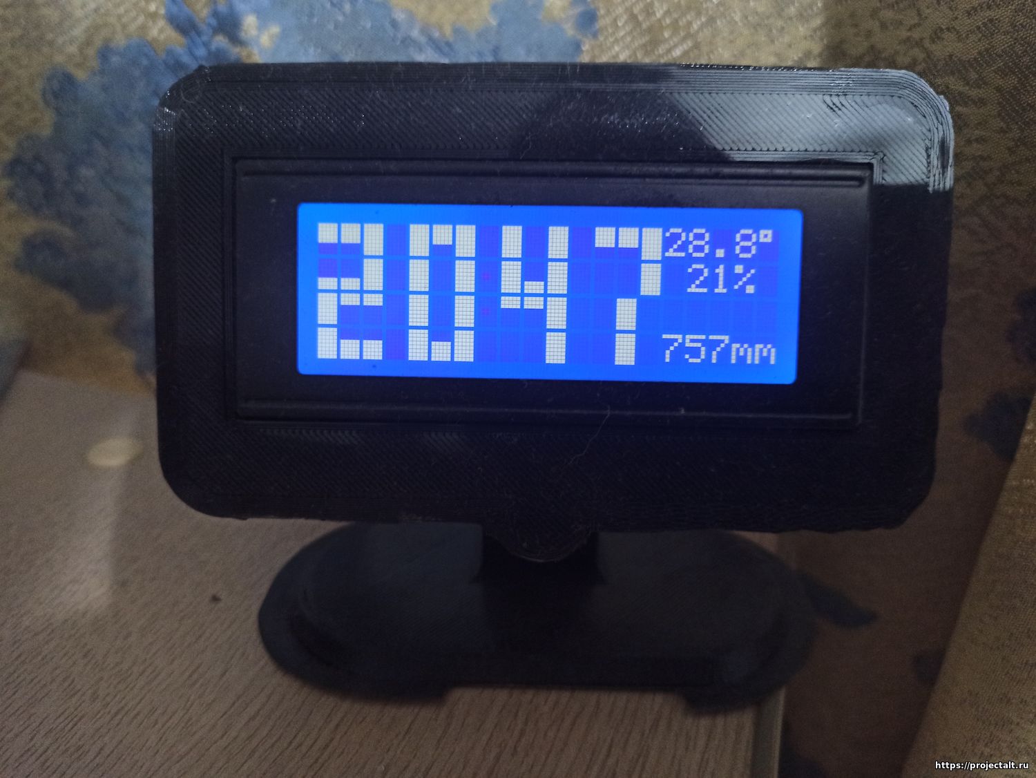 Часы метостанция на ESP8266